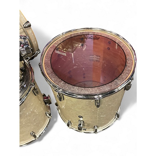 Used Pearl 6 Piece SESSION STUDIO SELECT Nicotine White Drum Kit