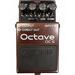 Used BOSS OC5 Effect Pedal