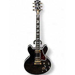Used Gibson CUSTOM BB KING LUCILLE LEGACY TRANSPARENT EBONY Hollow Body Electric Guitar