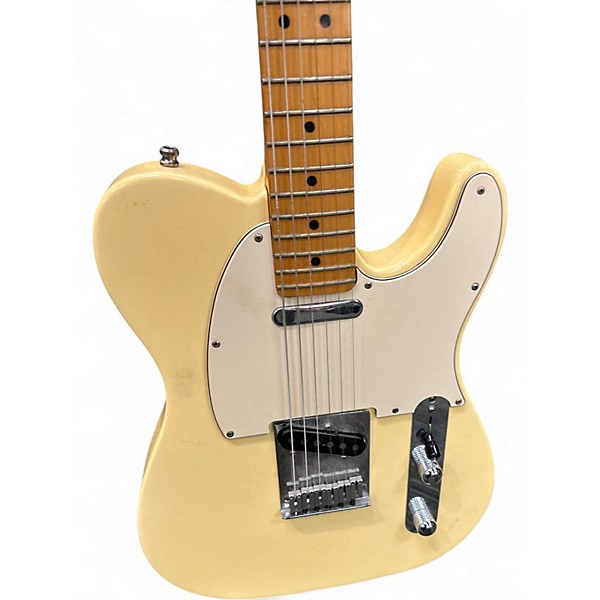 Used Fender American Standard Telecaster Cream Solid Body Electric Guitar