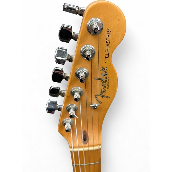 Used Fender American Standard Telecaster Cream Solid Body Electric Guitar