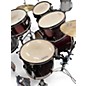 Used Pearl 5 Piece Export EX Maroon Drum Kit