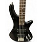 Used Schecter Guitar Research DELUXE 4 Black Electric Bass Guitar