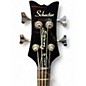 Used Schecter Guitar Research DELUXE 4 Black Electric Bass Guitar