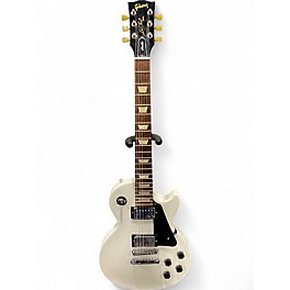 Used Gibson Les Paul Studio Alpine White Solid Body Electric Guitar