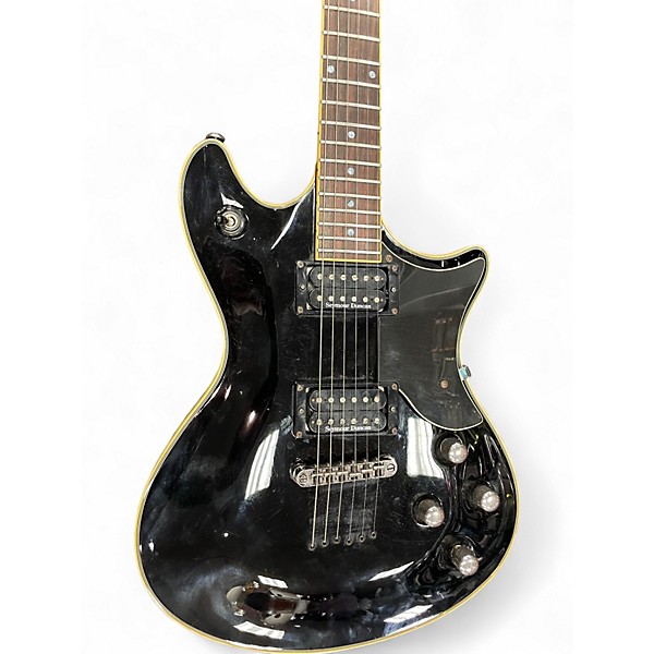 Used Schecter Guitar Research BLACKJACK TEMPEST BLACK Solid Body Electric Guitar