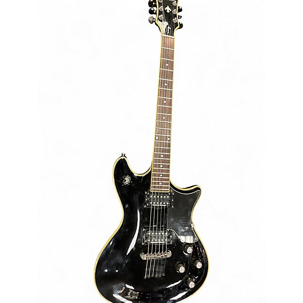 Used Schecter Guitar Research BLACKJACK TEMPEST BLACK Solid Body Electric Guitar