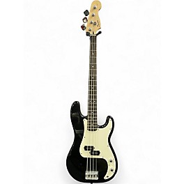 Used Squier Affinity Precision Bass Black Electric Bass Guitar
