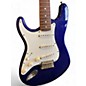 Used Fender Standard Stratocaster LH Purple Electric Guitar