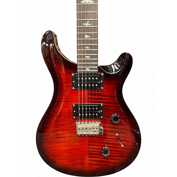 Used PRS Custom 24 3 Tone Sunburst Solid Body Electric Guitar