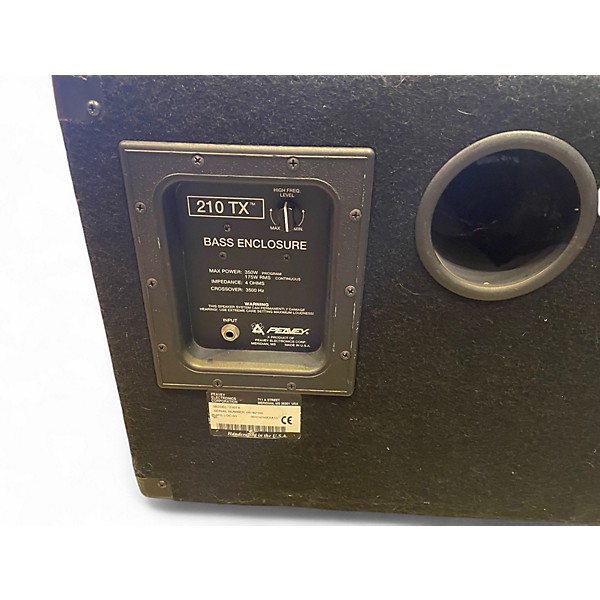 Used Peavey 210 TX Bass Cabinet