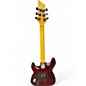 Used Schecter Guitar Research DAMIEN ELITE FR Trans Red Solid Body Electric Guitar