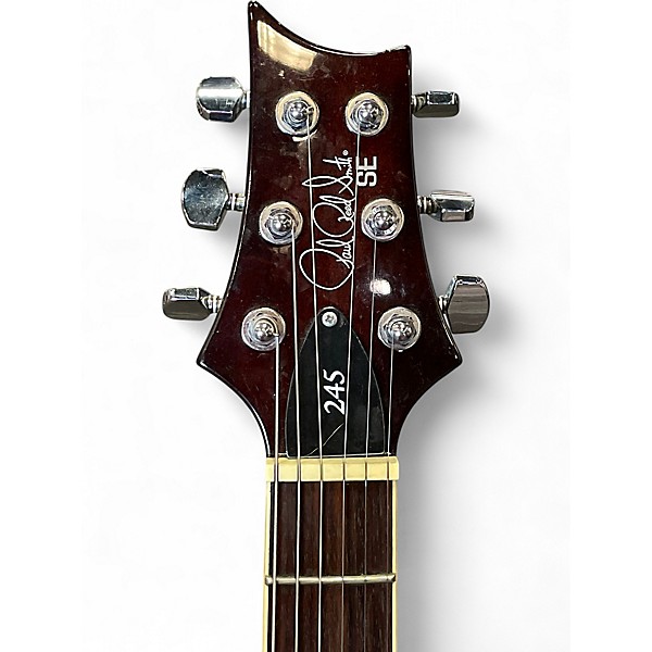 Used PRS 245 SE 2 Color Sunburst Solid Body Electric Guitar