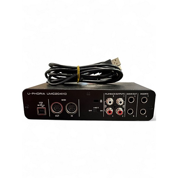 Used Behringer Used Behringer UMC204HD Audio Interface