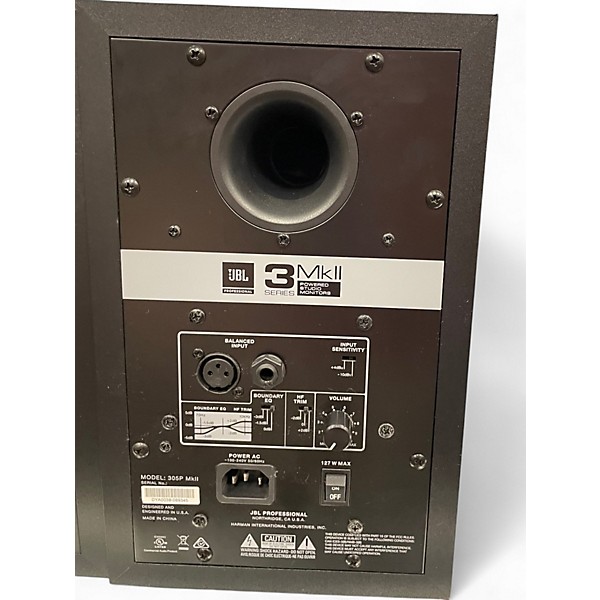 Used JBL 305p mkII pair Powered Monitor