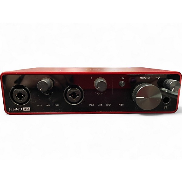 Used Focusrite Scarlett 4i4 Gen 3 Audio Interface