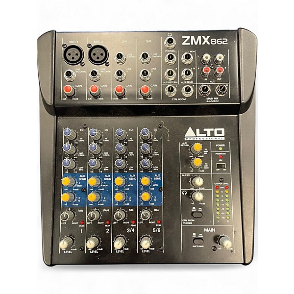 Used Alto ZMX862 6-Channel Unpowered Mixer
