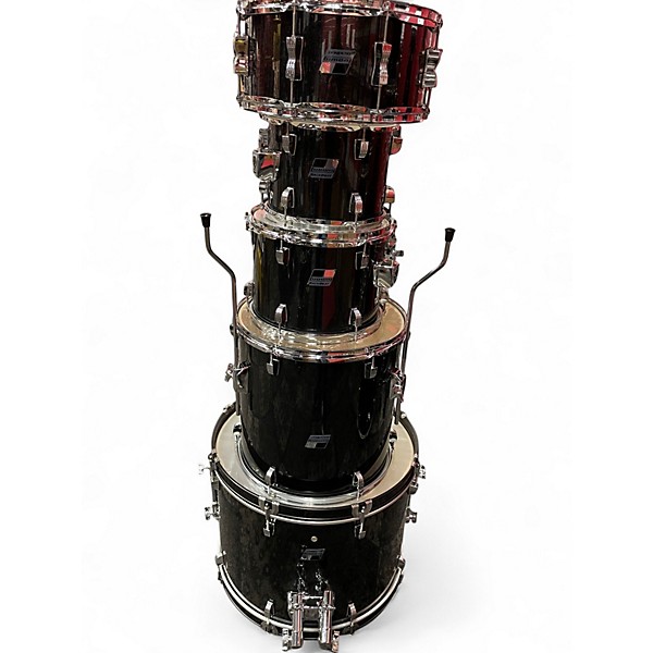 Used Ludwig 5 Piece backbeat black Drum Kit,New Products : American Fashion Style Bags On Sale