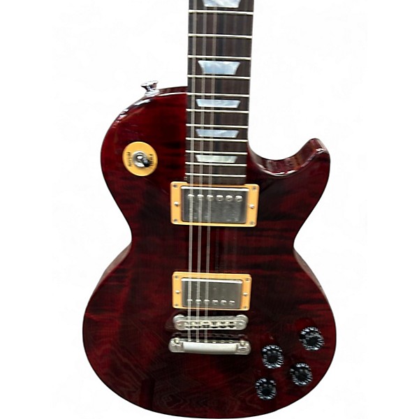 Used Gibson LES PAUL STUDIO 100 Wine Red Solid Body Electric Guitar