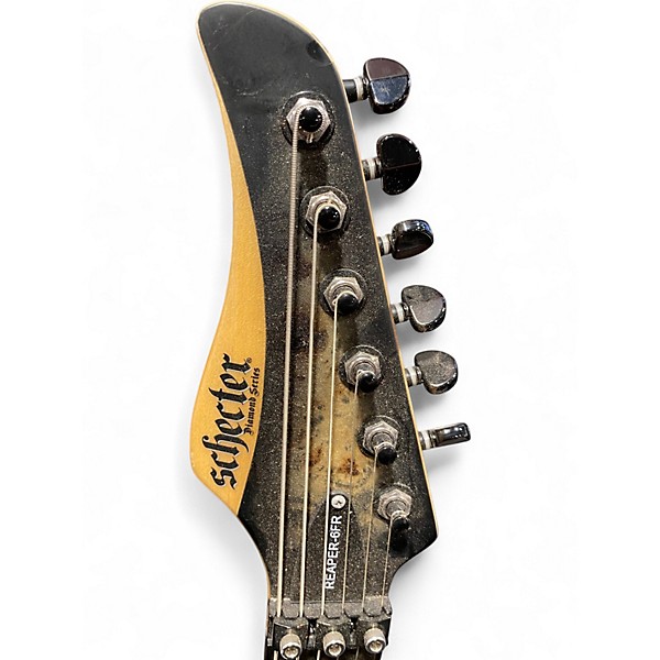 Used Schecter Guitar Research Reaper 6FR Natural Solid Body Electric Guitar