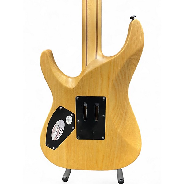 Used Schecter Guitar Research Reaper 6FR Natural Solid Body Electric Guitar
