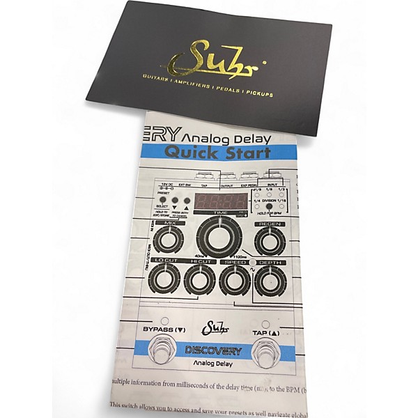 Used Suhr discovery Effect Pedal