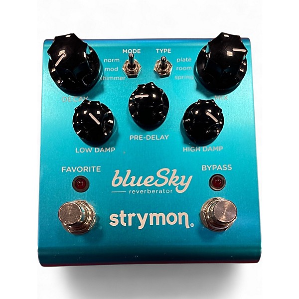 Used Strymon Bluesky Reverb Effect Pedal