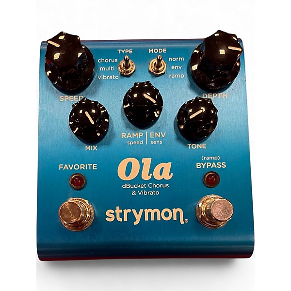 Used Strymon Ola dBucket Chorus and Vibrato Effect Pedal