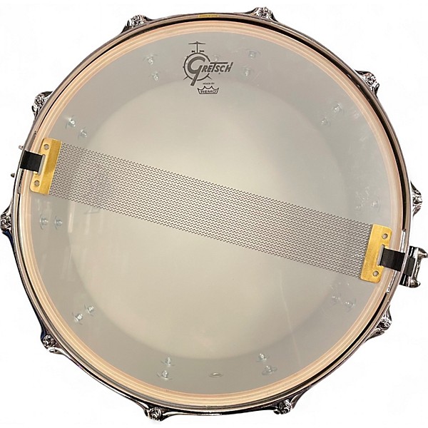 Used Gretsch Drums 6X14 Renown Snare BLACK SPARKLE Drum
