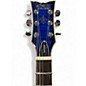 Used Schecter Guitar Research SOLO II SUPREME SEE THRU BLUE BURST Solid Body Electric Guitar