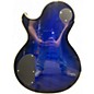 Used Schecter Guitar Research SOLO II SUPREME SEE THRU BLUE BURST Solid Body Electric Guitar
