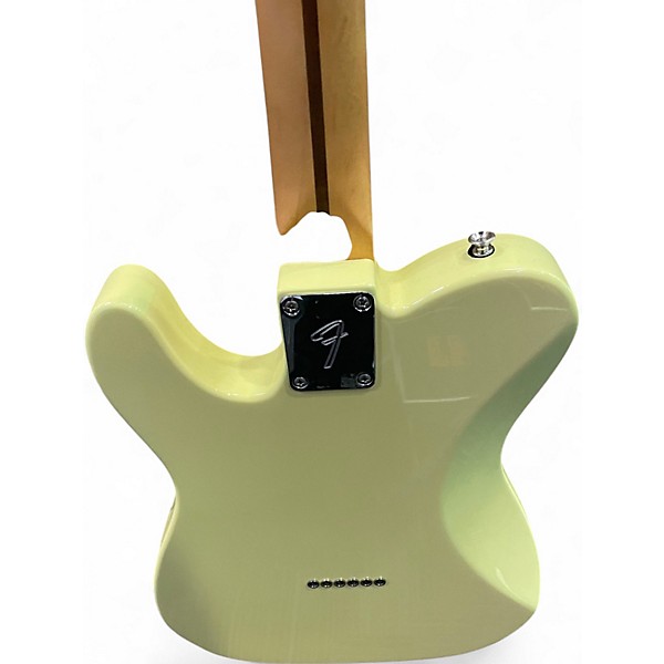 Used 2024 Fender PLAYER II TELECASTER HH Hialeah Yellow Solid Body Electric Guitar