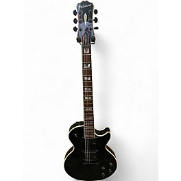 Used Epiphone Prophecy Les Paul Custom Plus Trans Black Solid Body Electric Guitar