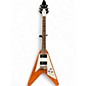 Used 2024 Gibson 70s Flying V Antique Natural Solid Body Electric Guitar thumbnail