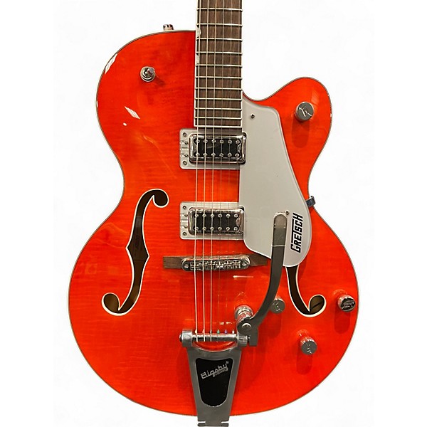 Used Gretsch Guitars G5427T Orange Hollow Body Electric Guitar
