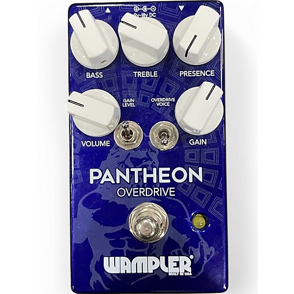 Used Wampler Pantheon Overdrive Effect Pedal