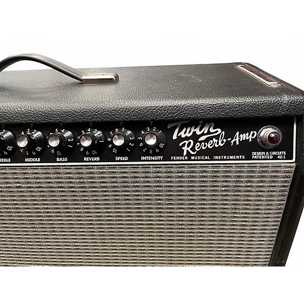 Used Fender 1965 Reissue Twin Reverb 85W 2x12 Tube Guitar Combo Amp