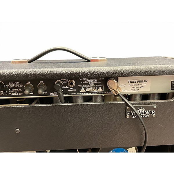 Used Fender 1965 Reissue Twin Reverb 85W 2x12 Tube Guitar Combo Amp