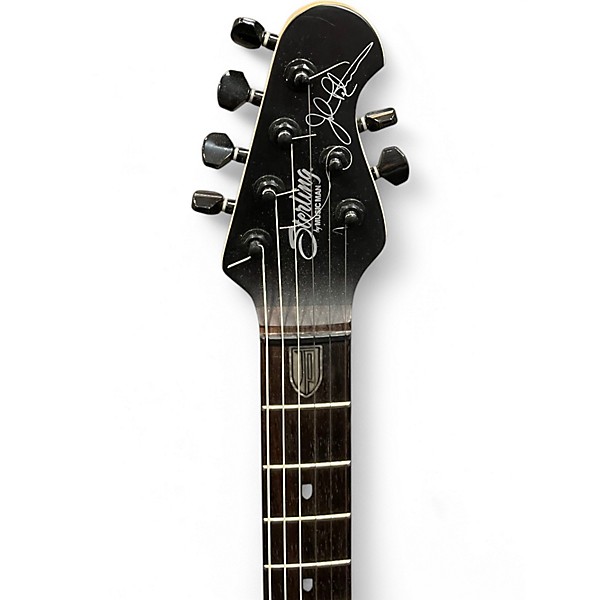 Used Sterling by Music Man JP60 Black Solid Body Electric Guitar