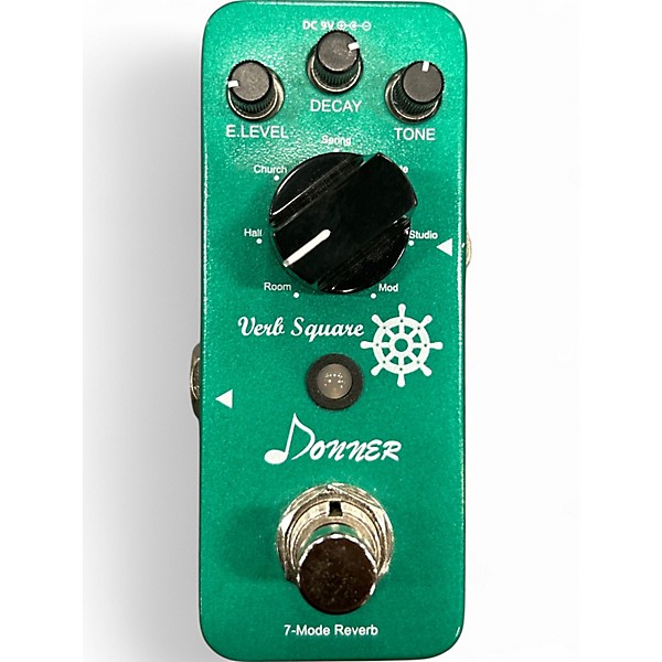 Used Donner Verb Square Effect Pedal