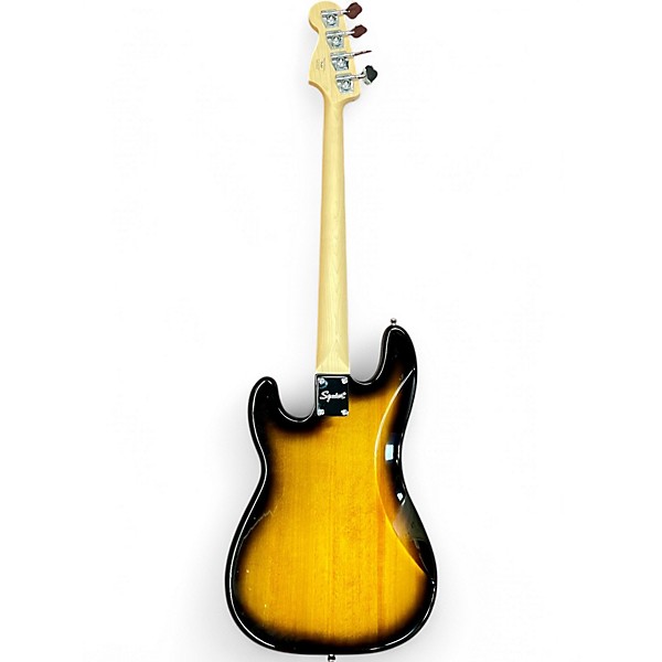 Used Squier Precision Bass 2 Color Sunburst Electric Bass Guitar