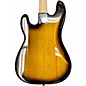 Used Squier Precision Bass 2 Color Sunburst Electric Bass Guitar