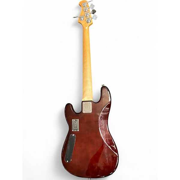 Used Allen Eden Disciple 5 Sunburst Electric Bass Guitar