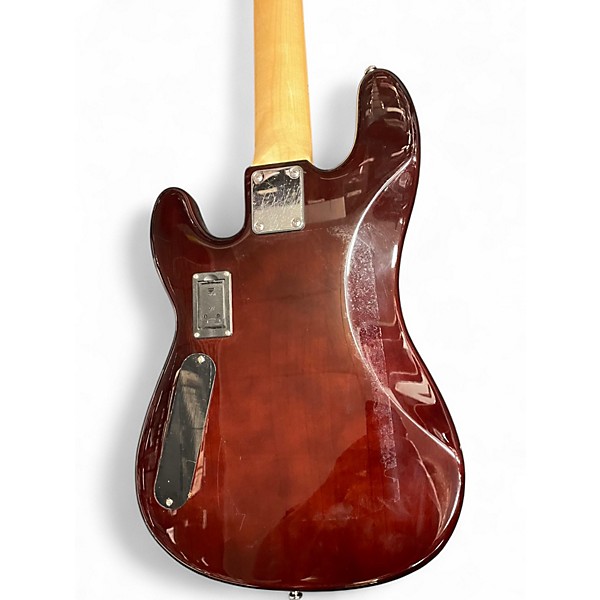 Used Allen Eden Disciple 5 Sunburst Electric Bass Guitar