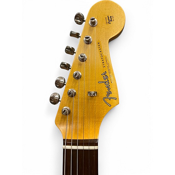 Used Fender 1963 Journeyman Relic Stratocaster Sonic Blue Solid Body Electric Guitar