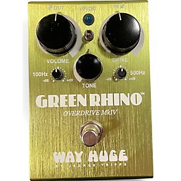 Used Way Huge Electronics WHE202 Green Rhino Overdrive Effect Pedal