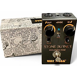 Used Way Huge Electronics Stone Burner Sub Atomic Fuzz Effect Pedal