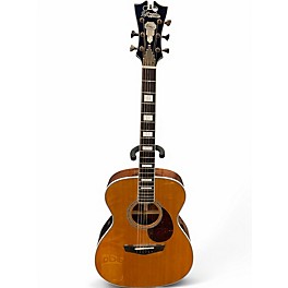 Used D'Angelico Premier Tammany Natural Acoustic Electric Guitar