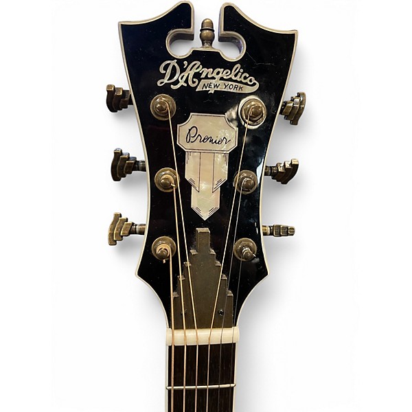 Used D'Angelico Premier Tammany Natural Acoustic Electric Guitar