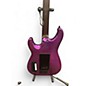 Used Schecter Guitar Research Danskimo-6  Purple Sparkle Solid Body Electric Guitar
